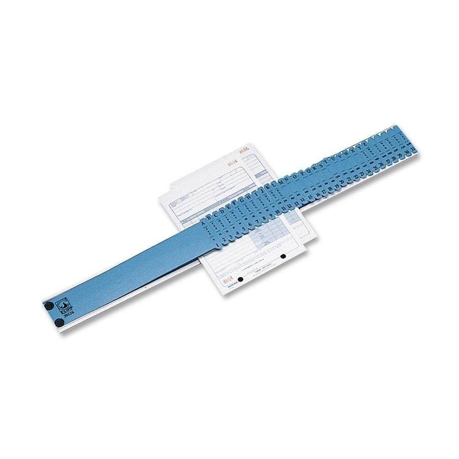 C-line All-purpose Sorter - 2.5" Width X 23.5" Depth - Plastic - Blue (CLI30526)