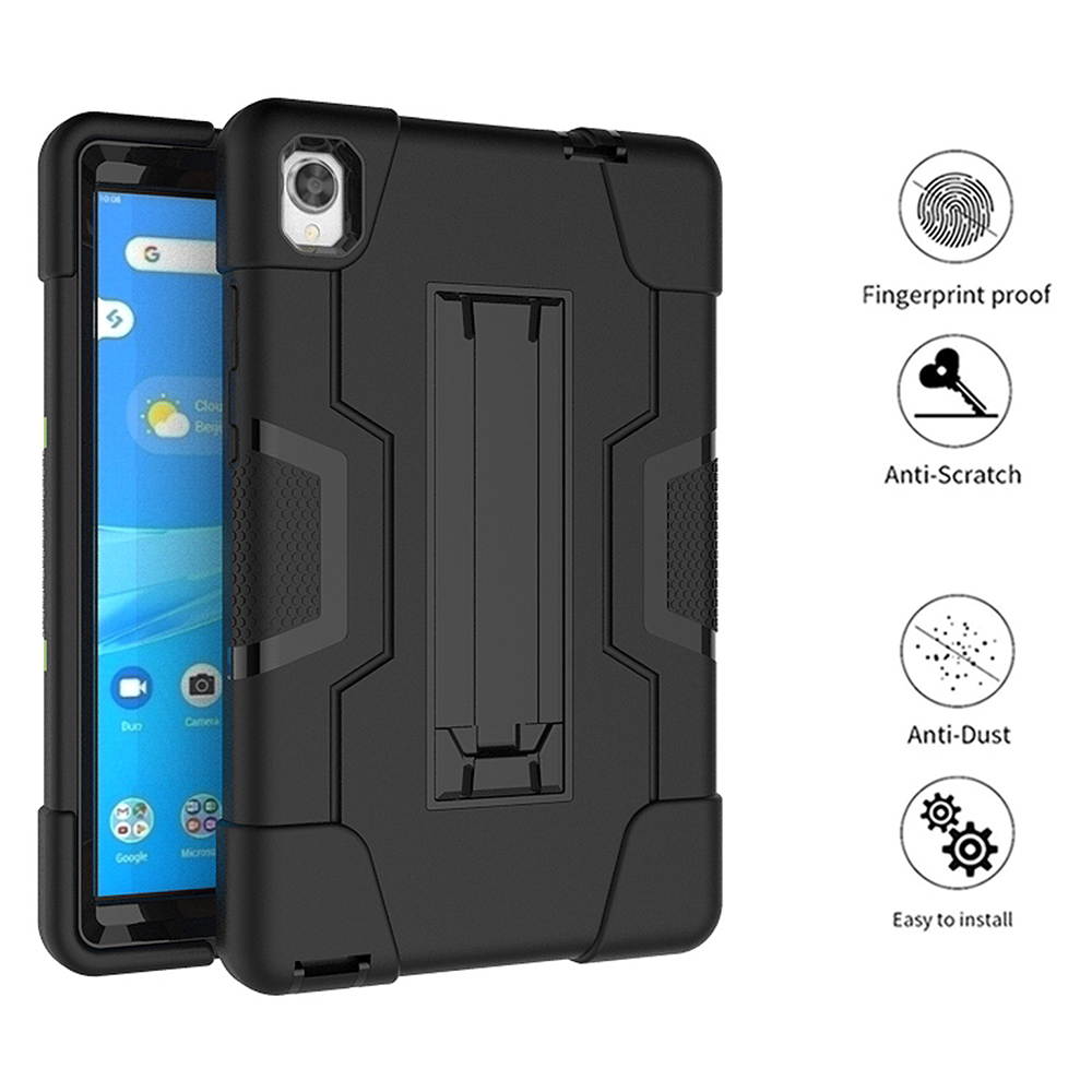 Mignova for Lenovo Tab M8 FHD TB-8705F Case,Hybrid Heavy Duty Three Layer Full-Body Shockproof Armor Rugged Hard Back Cover Built in Kickstand ONLY For Lenovo Tab M8 FHD TB-8705F