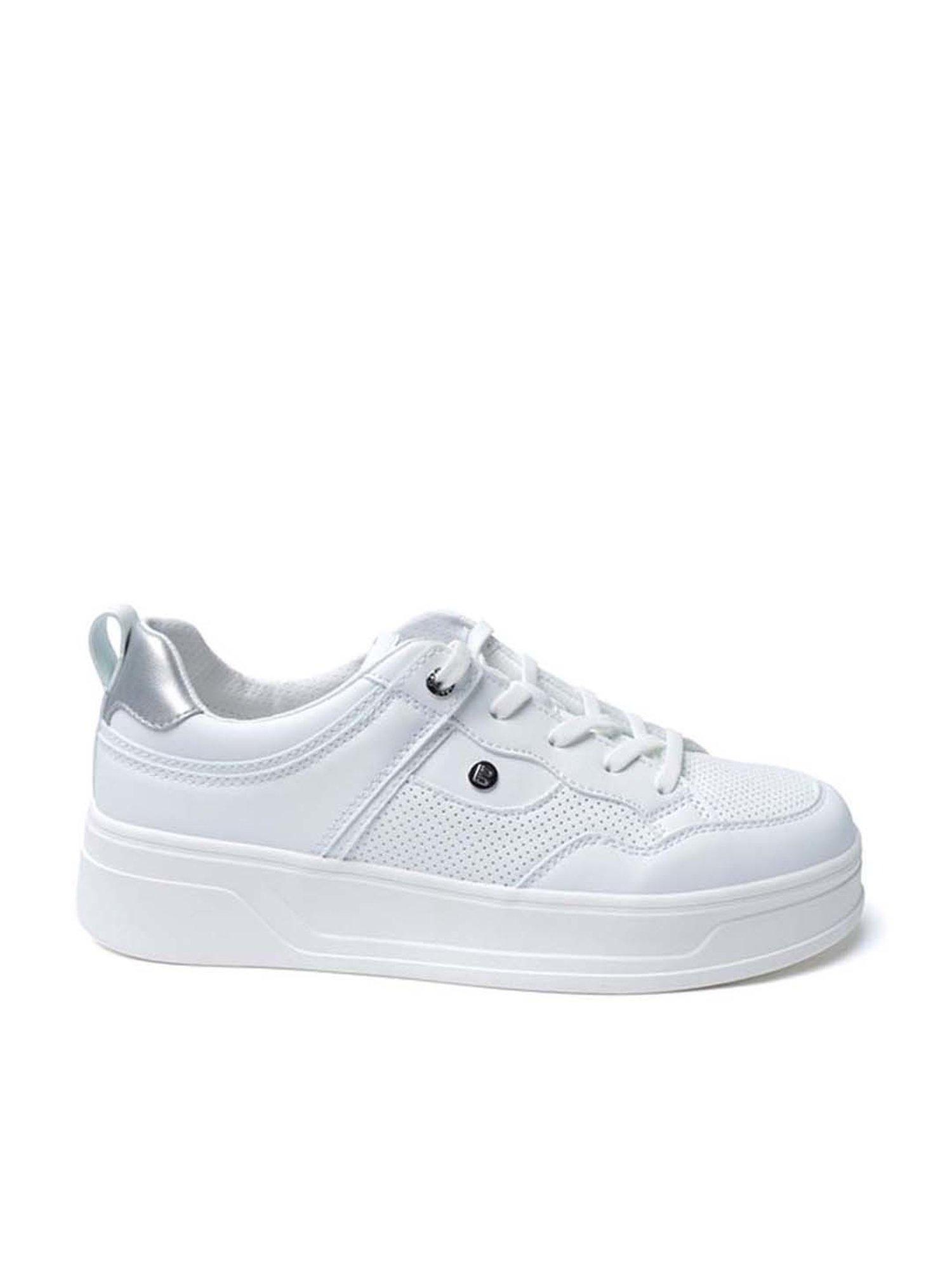BAGATT Women's Piper Evo White Casual Sneakers