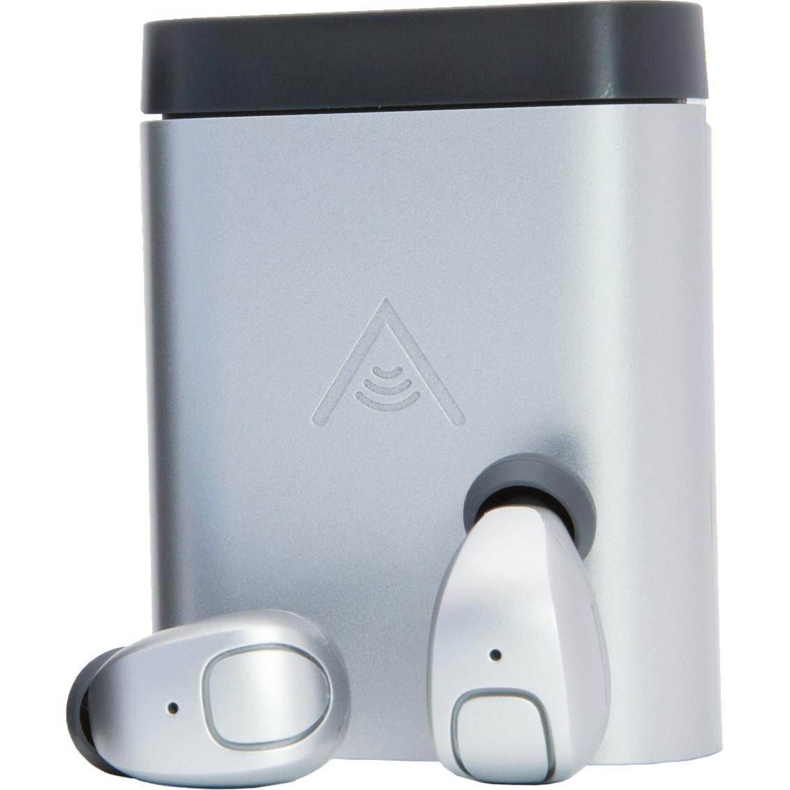 Alpha Audiotronics Skybuds - Truly Wireless Earbuds w/Digital Microphone, Adaptive Awareness & Mobile App (Nimbus)