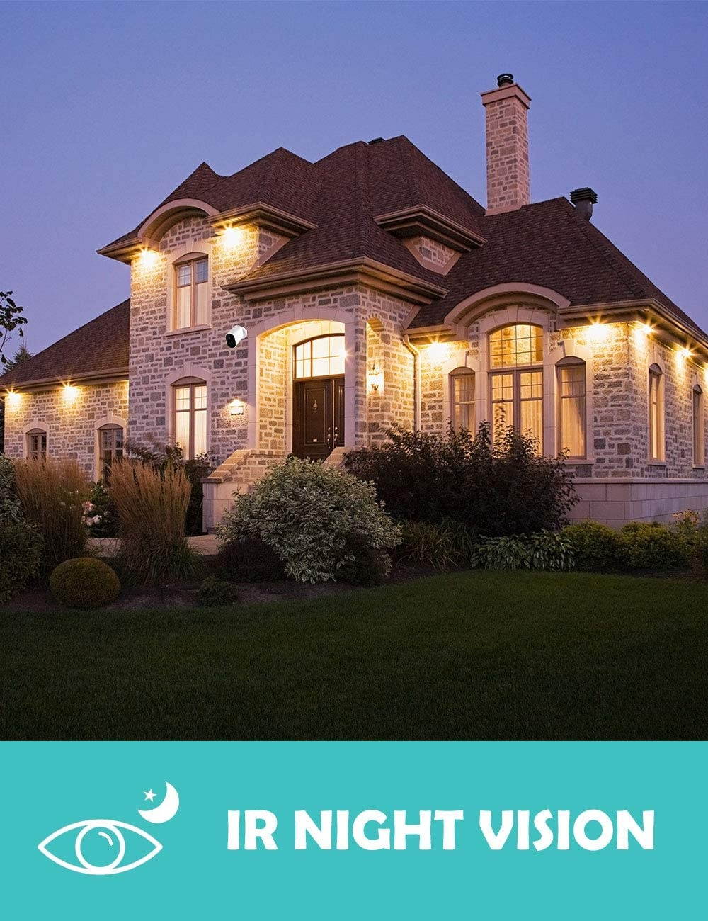 IMILAB EC2 Wireless Outdoor Security Camera, 1080P Rechargeable Battery WiFi Camera, Indoor/Outdoor Surveillance Home Camera with Motion Detection 1 Gateway 3 Cameras