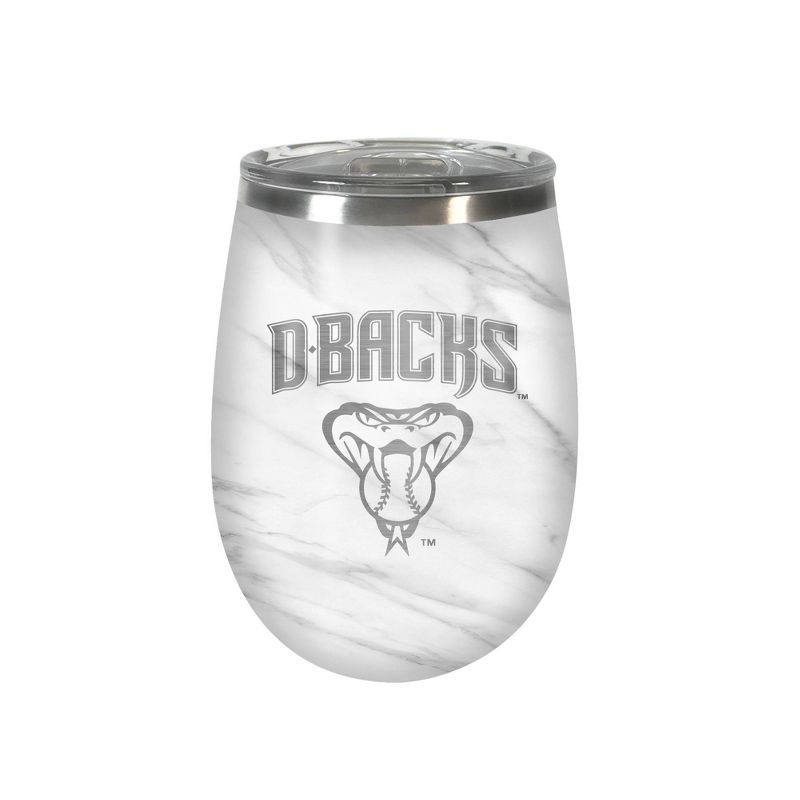 MLB Arizona Diamondbacks 10oz Marble Wine Tumbler