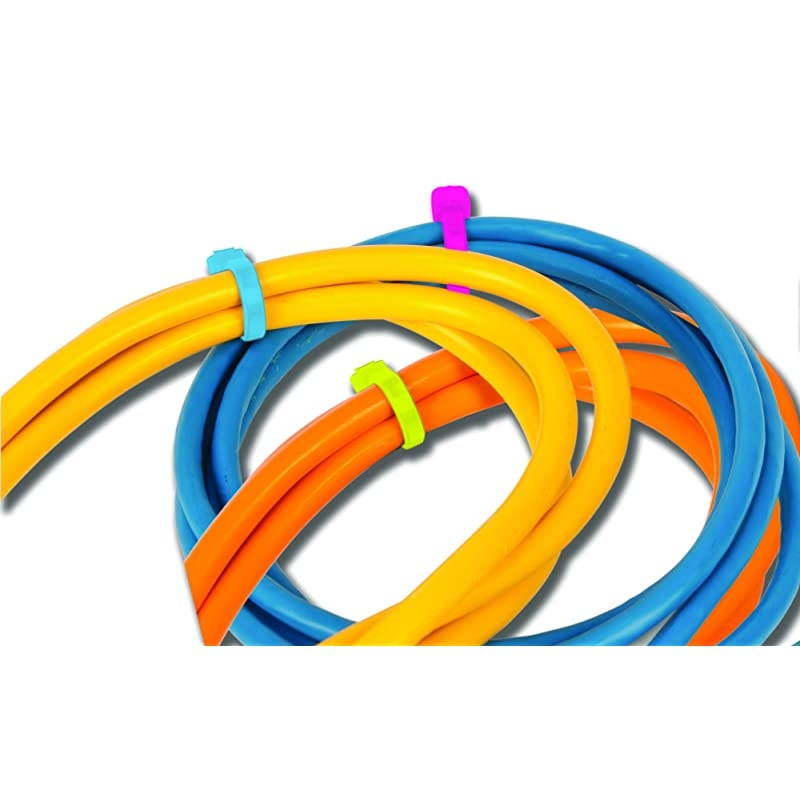 W2918 250pc Varying Colors and Lengths Cable Ties Pack