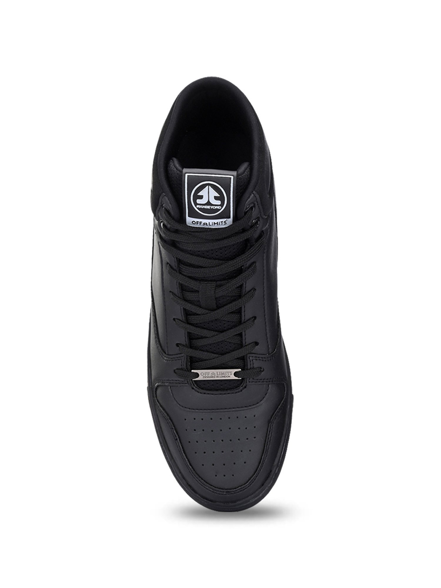 Off Limits Men's SCOOT Black Ankle High Sneakers