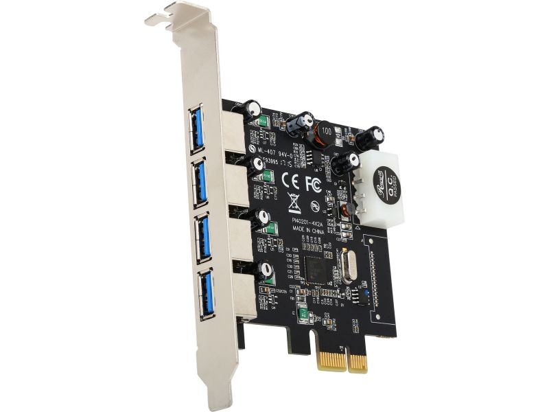 Add on Cards USB 3.1 Dual 10Gbps 2x Type-C Ports PCI Express Controller Riser Card Expansion Adapter for Mac Pro Windows Miner