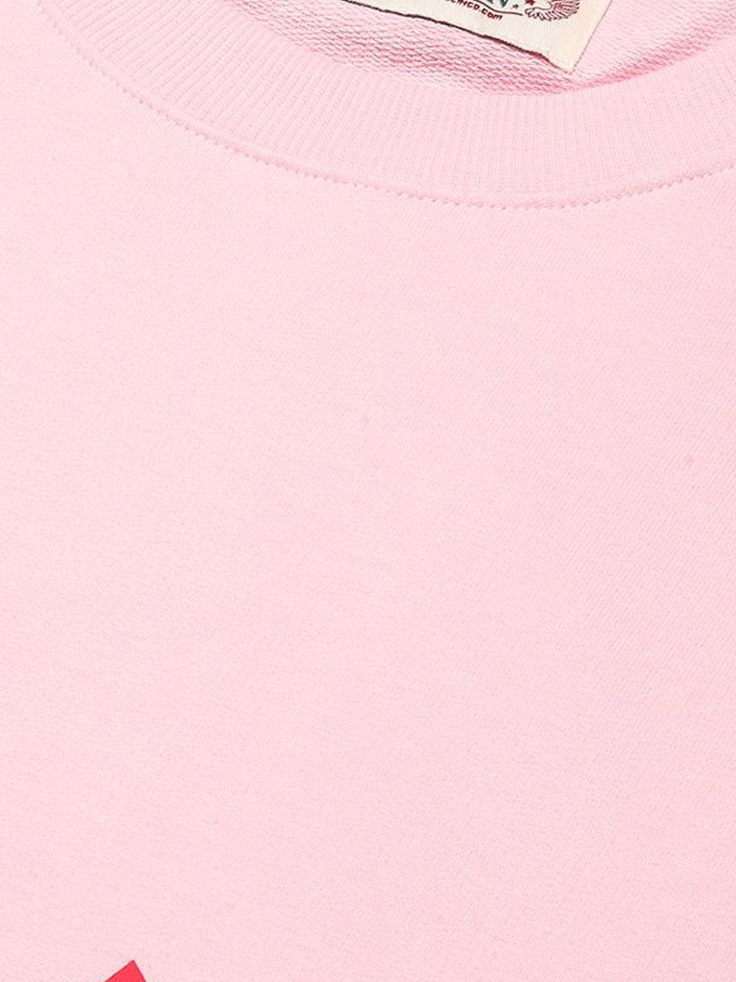 Difference Of Opinion Pink Loose Fit Printed Unisex T-Shirt