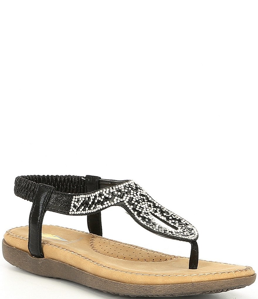 Volatile Cozi Jewel Embellished Thong Sandals