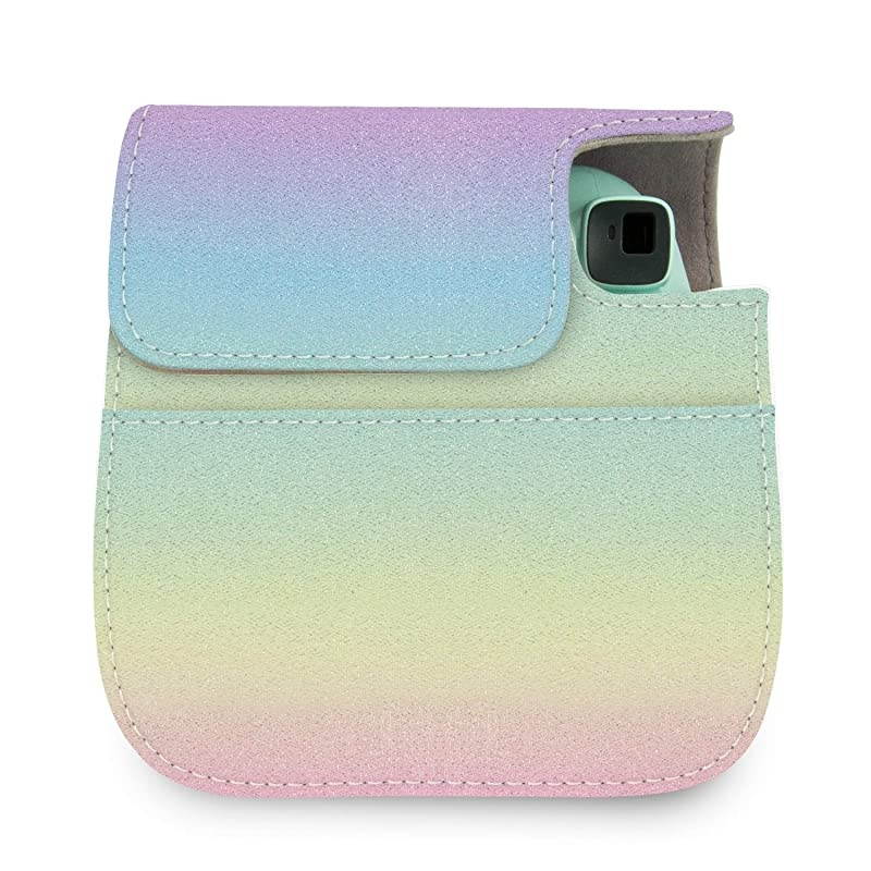 Protective Case Bag Purse Compatible with Mini 11 Mini 9 Mini 8 Mini 8+ Camera, Gradien