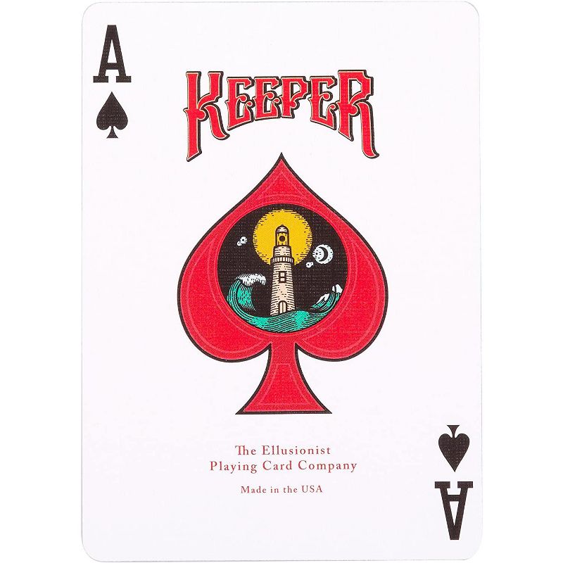 Ellusionist Keepers Masters Playing Cards Deck, Red