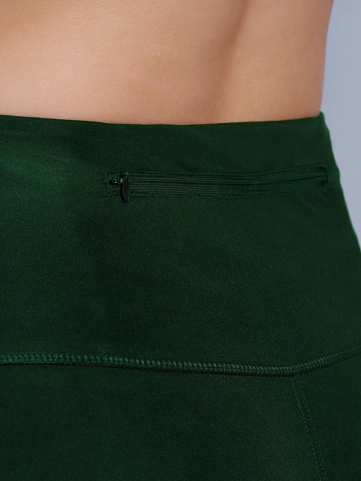 N-Gal Green Logo Print Sports Bra With Tights Set