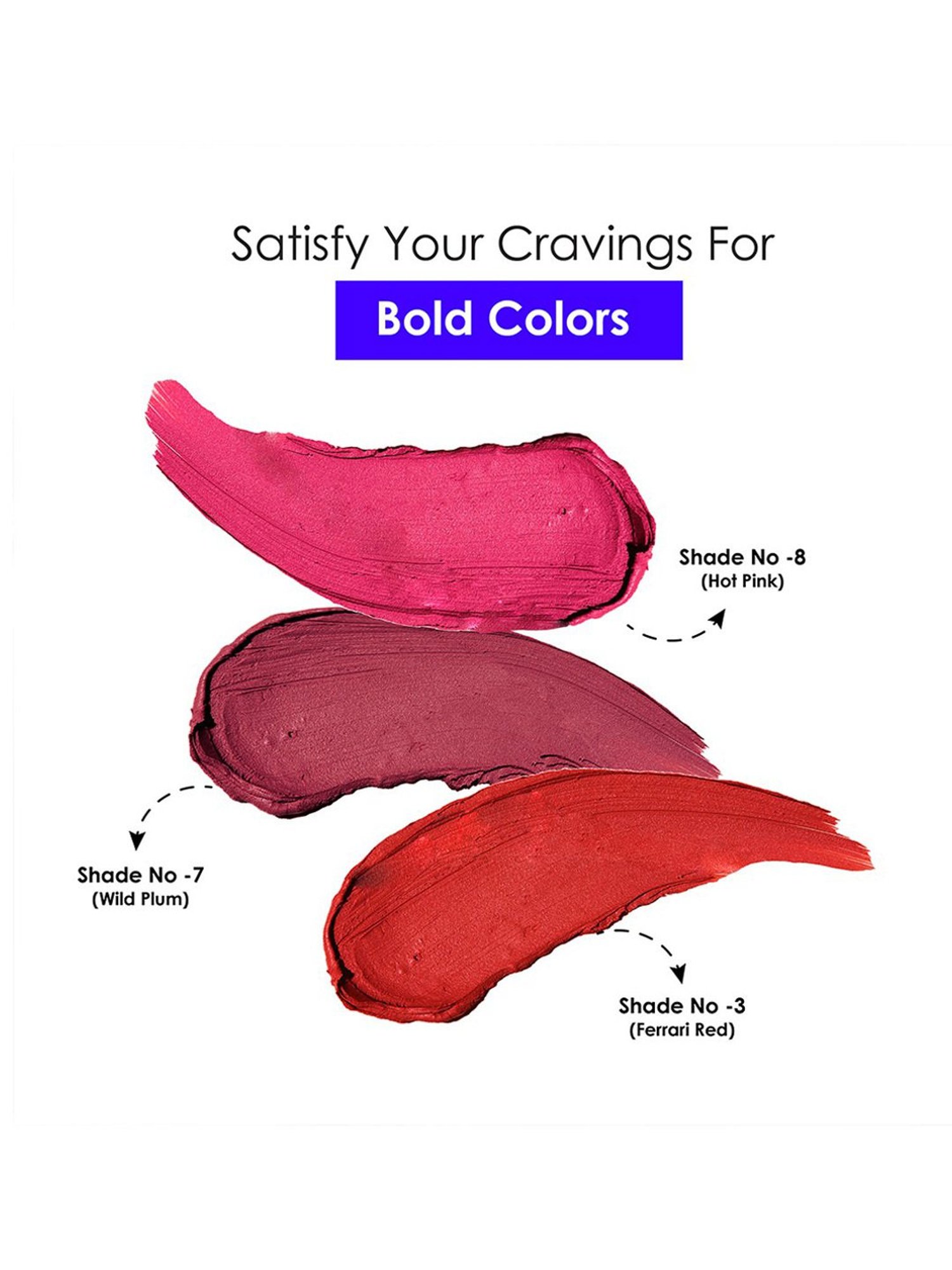 Blue Heaven Candy Crush Non-Transfer Lip Color Gummy Pop - Pack of 3