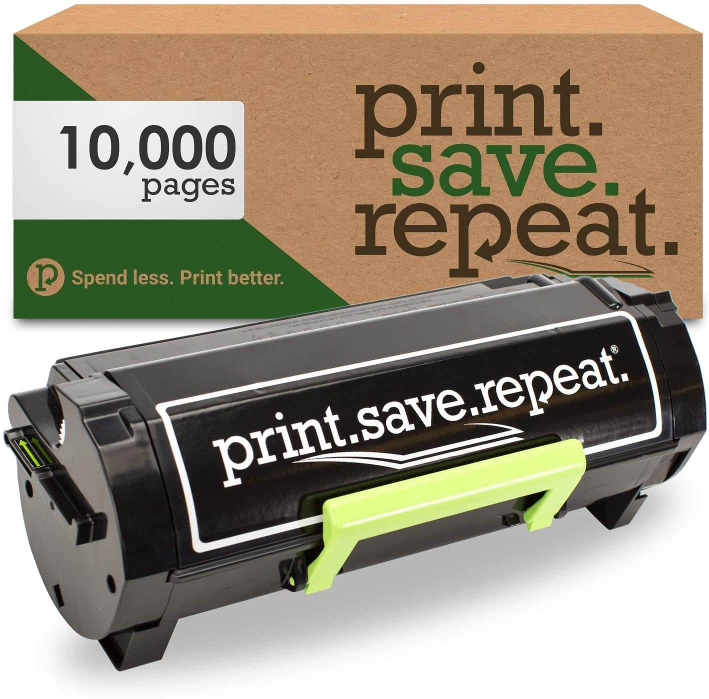 Print.Save.Repeat. Lexmark 601H (60F1H00) High Yield Toner Cartridge for MX310, MX410, MX510, MX511, MX610, MX611 [10,000 Pages]