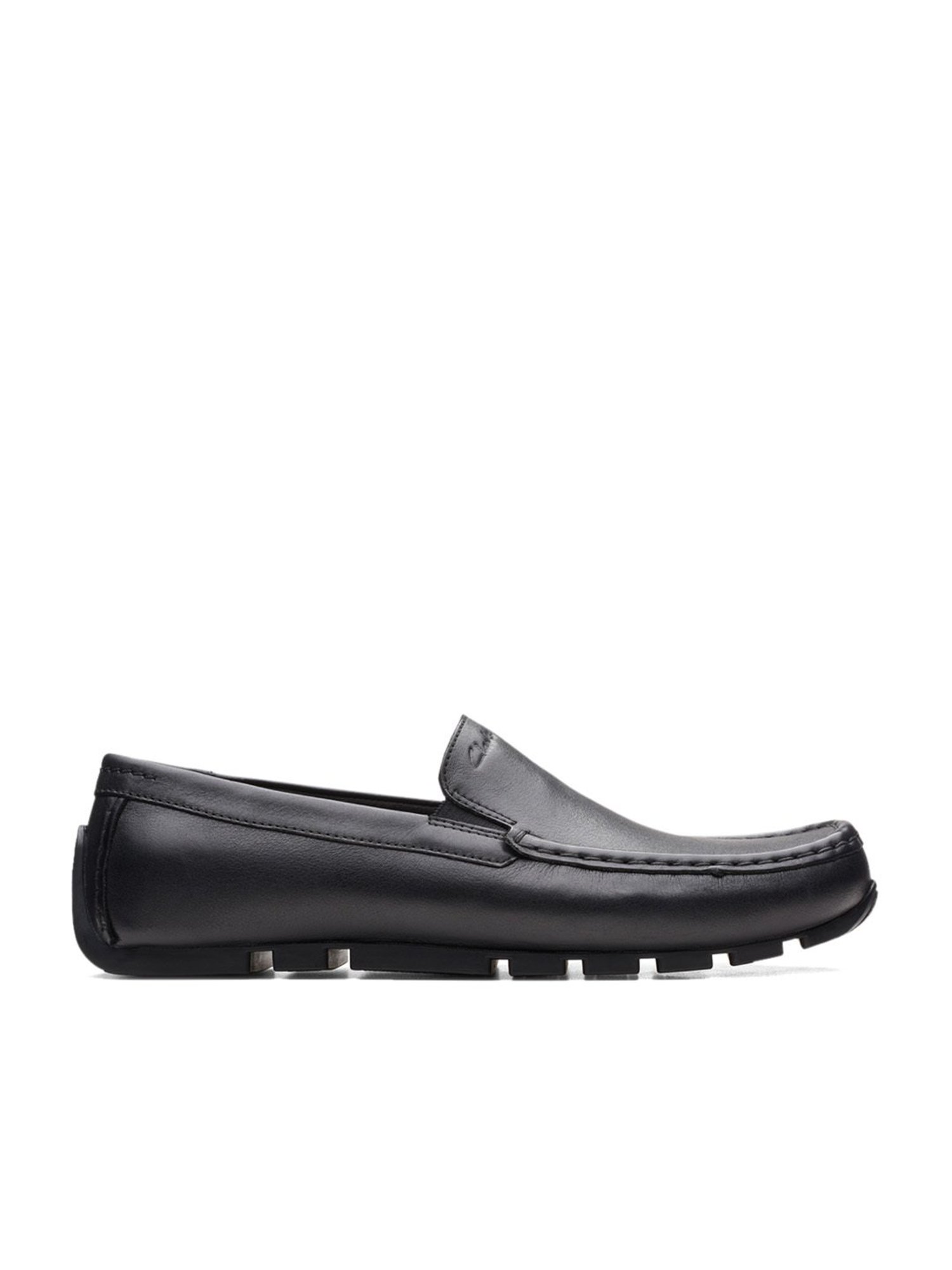 Clarks Men's Black Casual Loafers