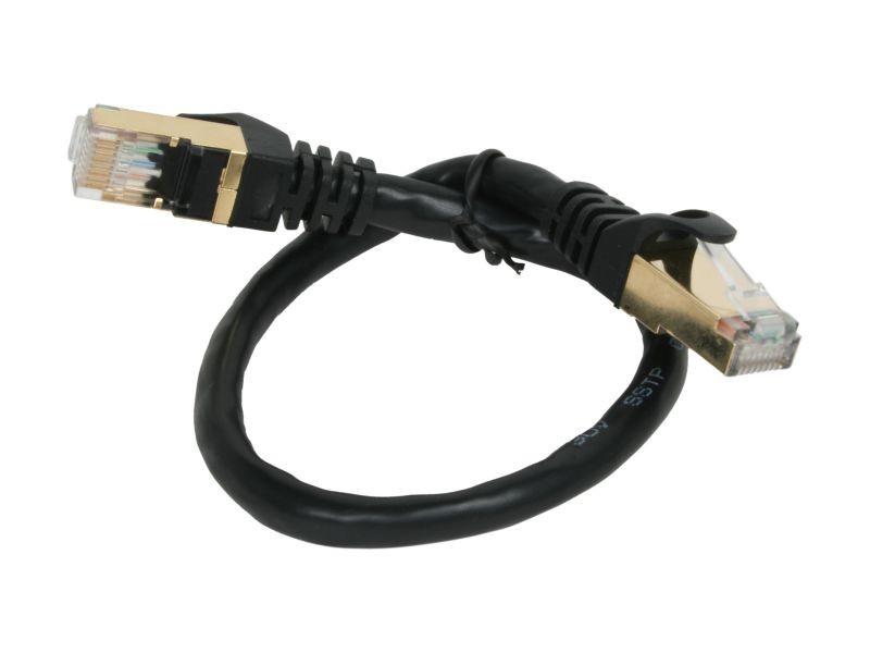 Rosewill RCW-3-CAT7-BK 3 ft. Twisted Pair (S/STP) Networking Cable