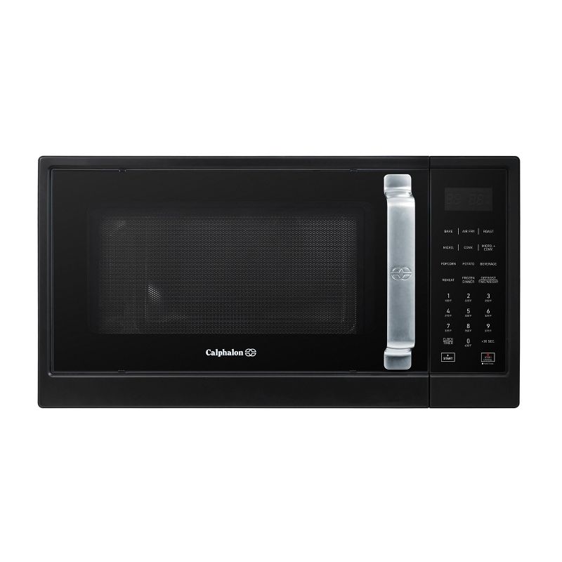 Calphalon 1.3 cu ft 1000W Air Fry Microwave Oven - Matte Black