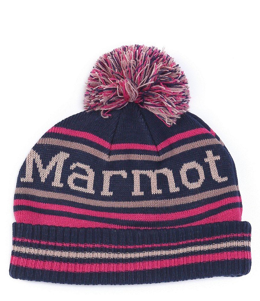 Marmot Girls Retro Pom Beanie