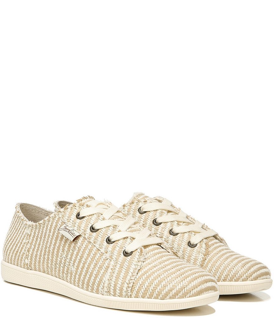 Zodiac Love Stripe Lace-Up Sneakers