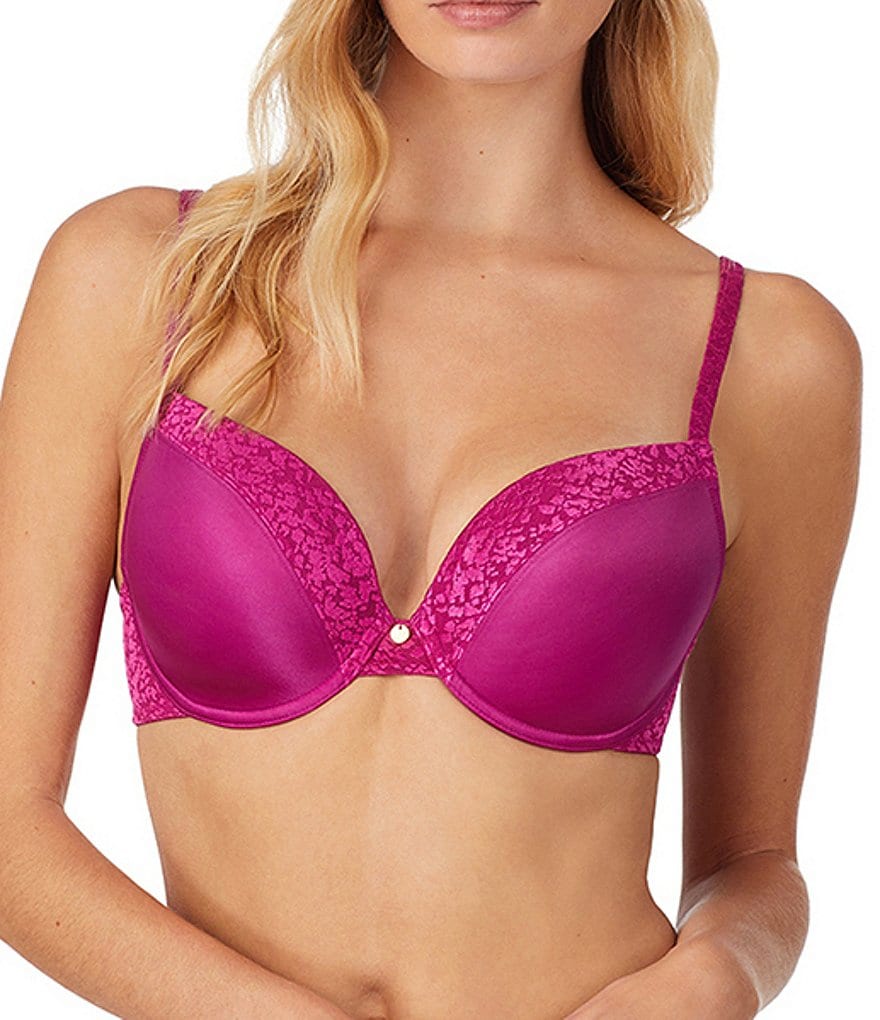 Le Mystere Safari Plunge Full-Busted Contour Underwire Square Back T-Shirt Bra