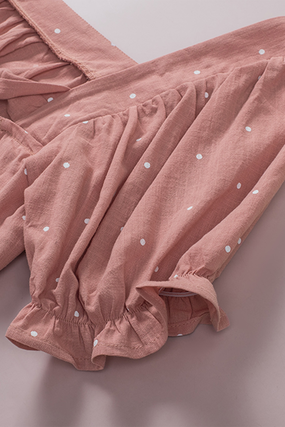 One World Apparel Jacquard Square Neck Short Sleeve Ivory Multi Floral Print Top