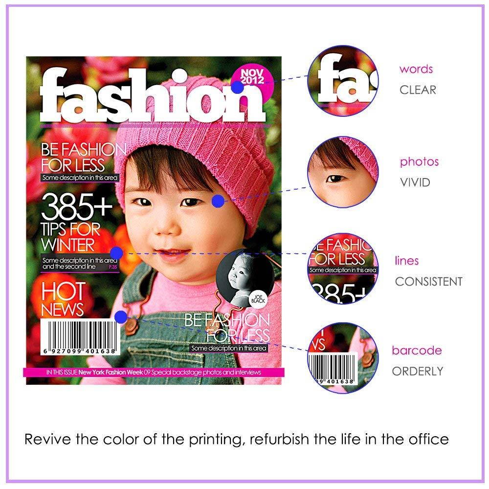 JARBO Compatible for Brother TN221 TN-221 TN225 TN-225 Toner Cartridge, 1 Set(1 Black, 1 Cyan, 1 Magenta, 1 Yellow), Use with Brother HL-3140CW HL-3170CDW HL-3180CDW MFC-9130CW MFC-9330CDW MFC-9340CDW