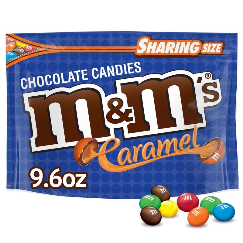 M&M's Sharing Size Caramel Chocolate Candies - 9.6oz