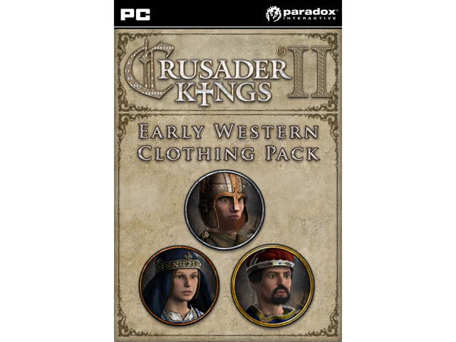 Crusader Kings II: Early Western Clothing Pack (DLC) [Online Game Code]