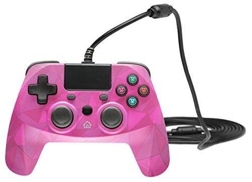 snakebyte PS4 Game: Pad 4 S (Pink Camo)
