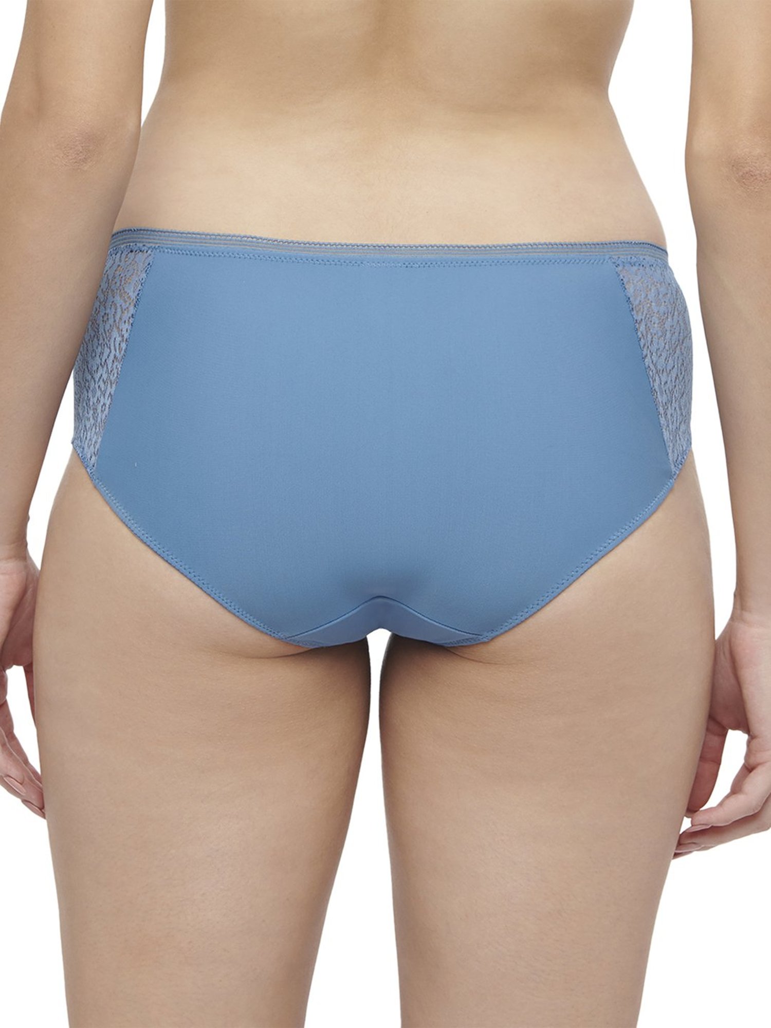 Triumph Blue Lace Work Panty