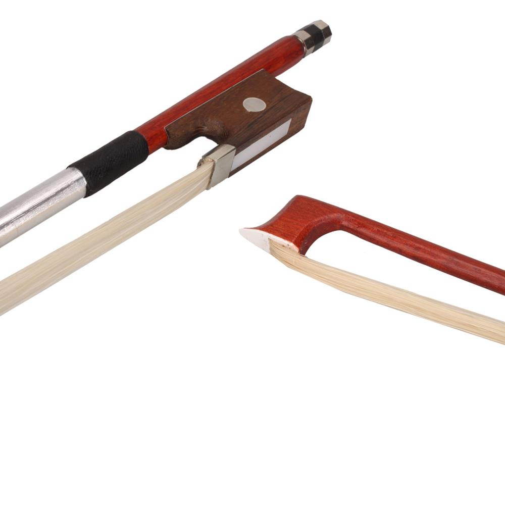Professional 4/4 Full Size High Quality Arbor White Copper Horsehair Violin Bow