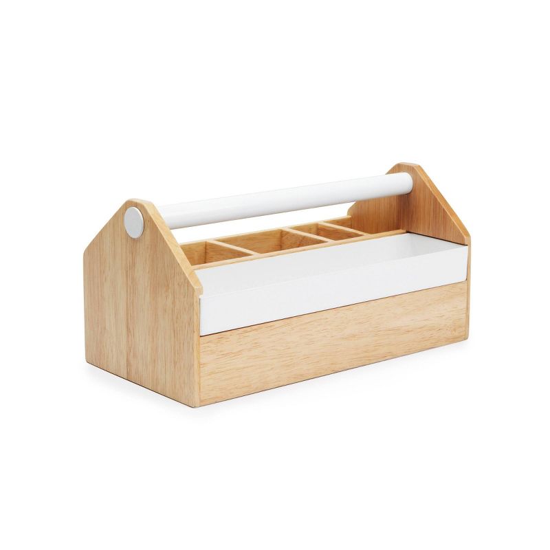 Toto Medium Jewelry Storage Natural/White - Umbra