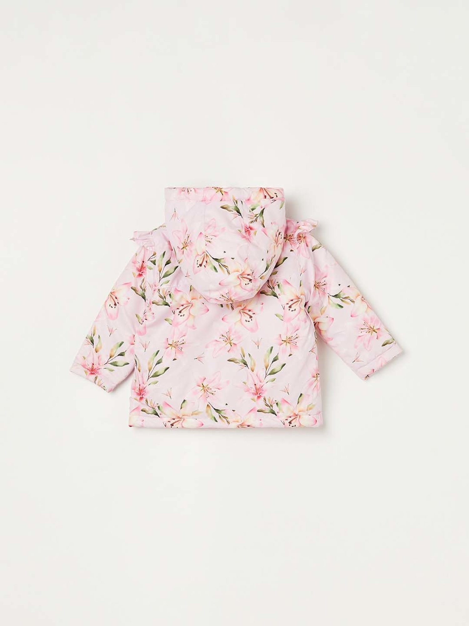 Juniors by Lifestyle Pink Printed Full Sleeves Jacket