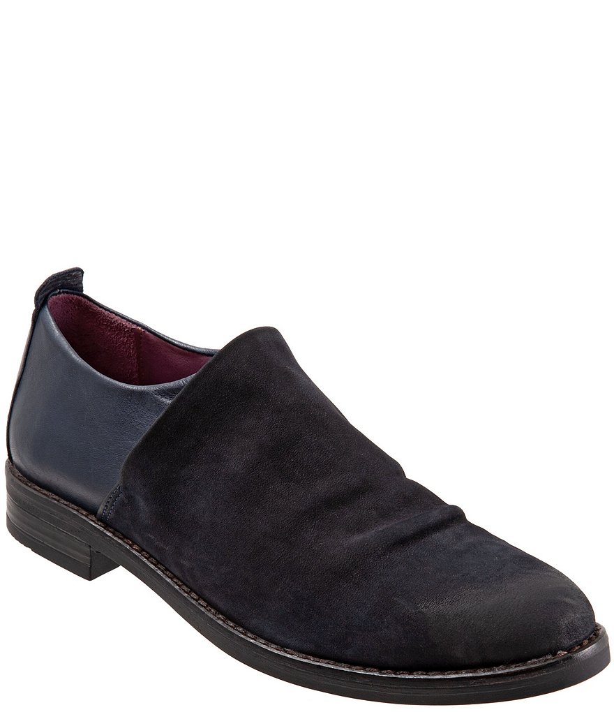 Bueno Passion Nubuck Leather Slip-On Loafers