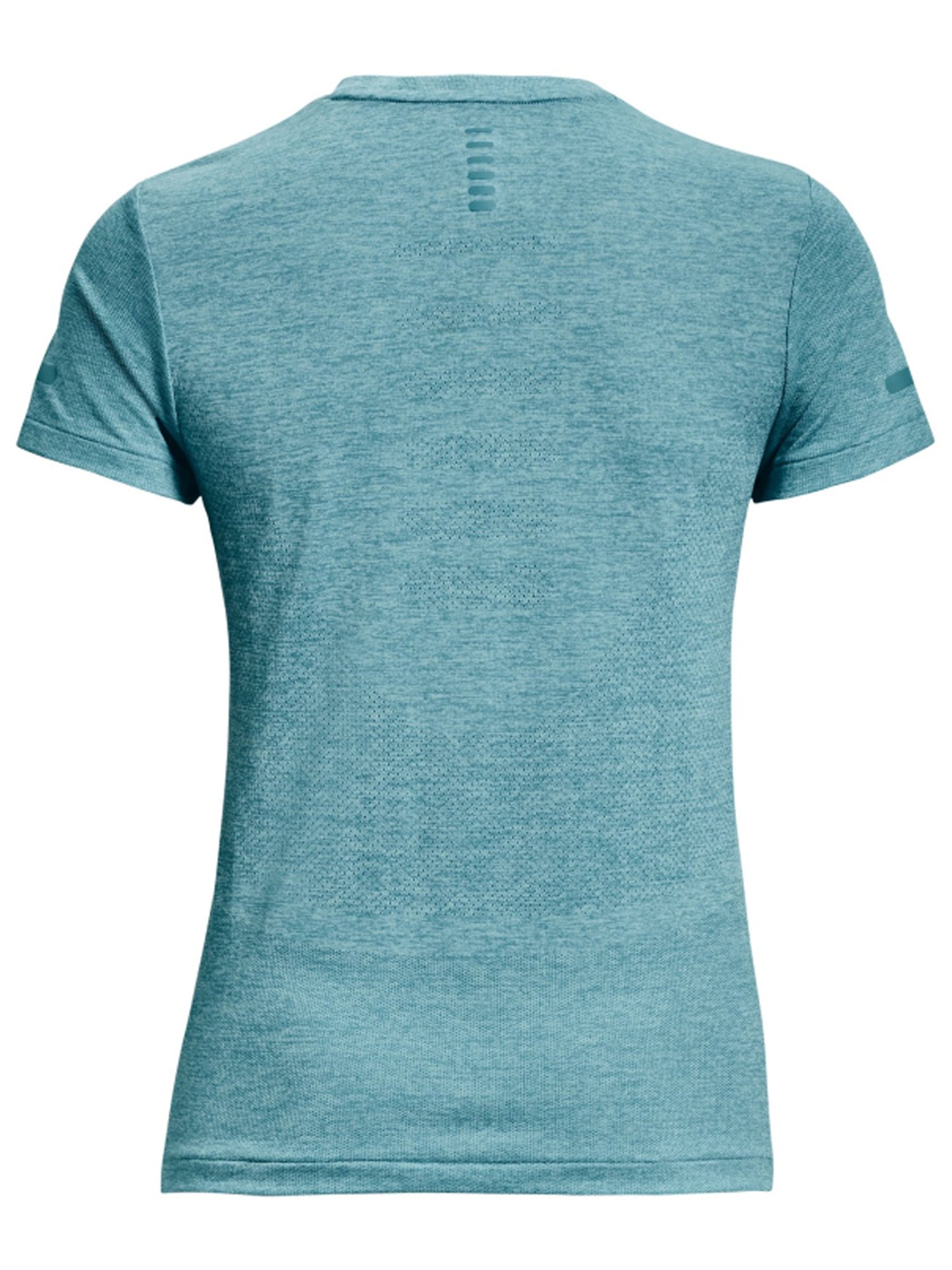 UNDER ARMOUR Blue Self Pattern Sports T-Shirt