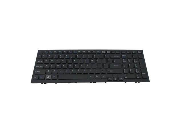 Laptop Black US Layout Keyboard with Frame for Sony Vaio VPC-EH36FX VPC-EH37FX VPC-EH13FX VPC-EH14FM VPC-EH15FX VPC-EH16FX VPC-EH17FX VPC-EH18GM VPC-EH190X VPC-EH2IFX VPC-EH1CFX Series