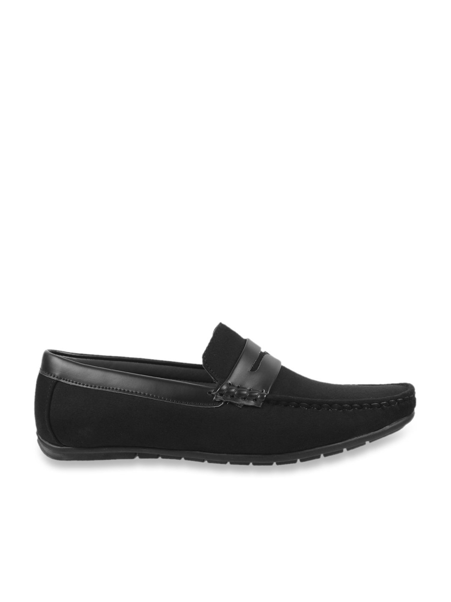 Walkway Men's Black Casual Loafers