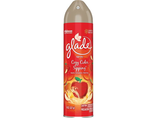 Glade 312865CT Cozy Cider Sipping Air Spray