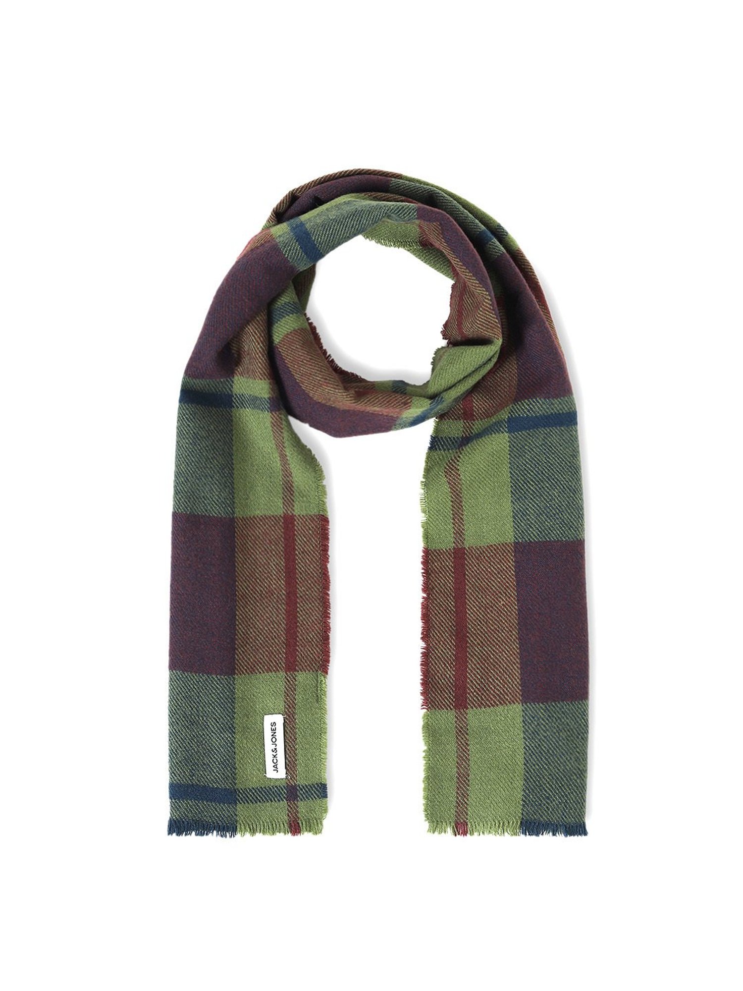 Gant Green Wool Solid Muffler
