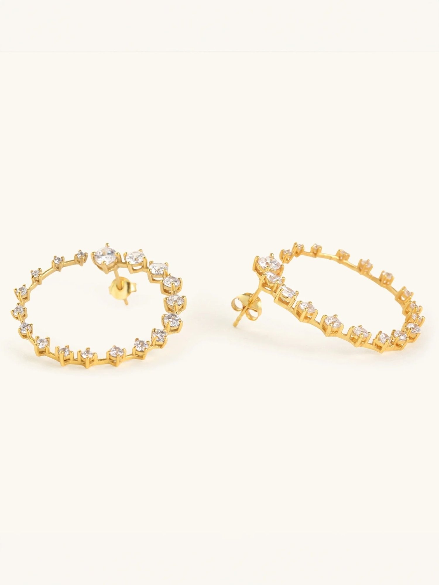 Clara 92.5 Sterling Silver Maude Earrings for Women