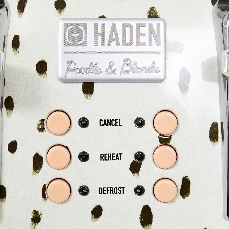 Haden Margate Poodle & Blonde 4-Slice Wide Slot Toaster