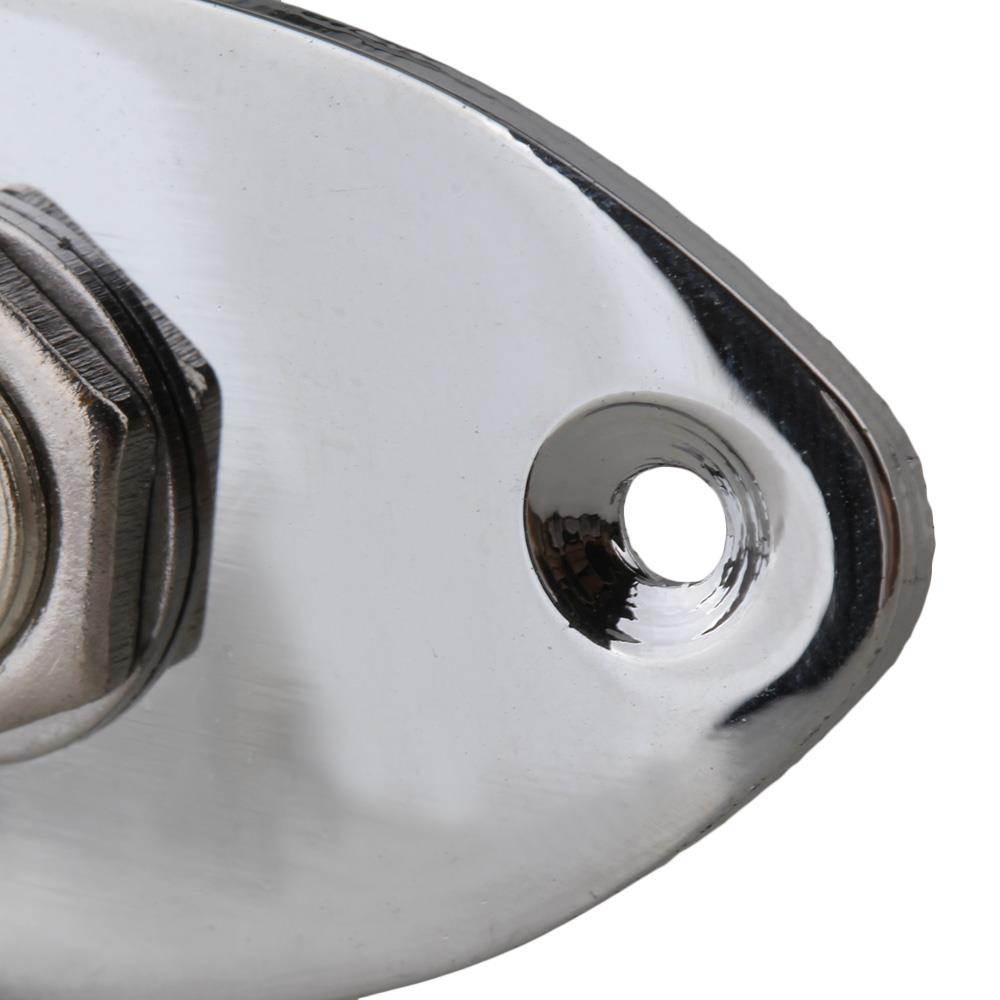 BQLZR Output Jack Plate Oval Mounting Screws for Electric Guitar Set of 20