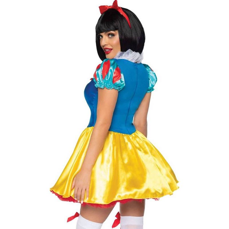 Adult Snow White 2pc Halloween Costume One Size