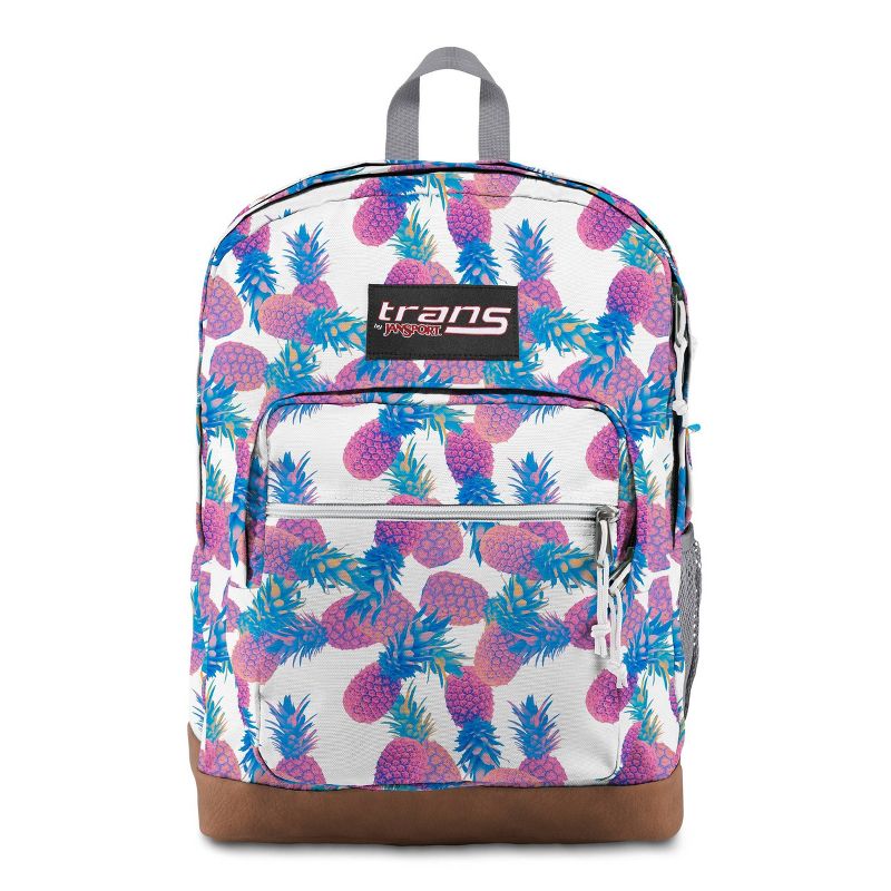 Trans by JanSport 17" Super Cool Backpack - Pastel Pineapples White