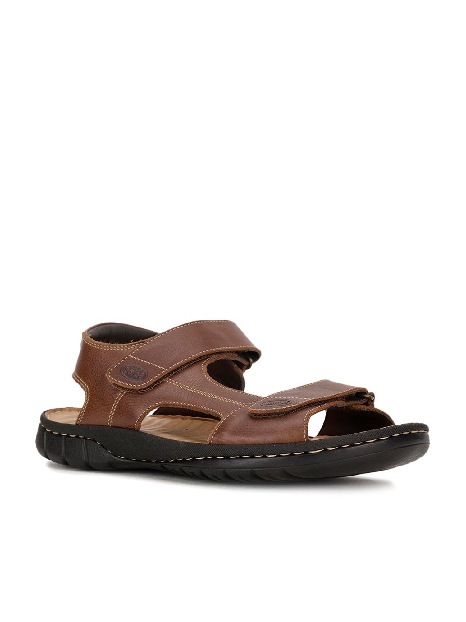 Scholl by Bata Men's Brown Floater Sandals