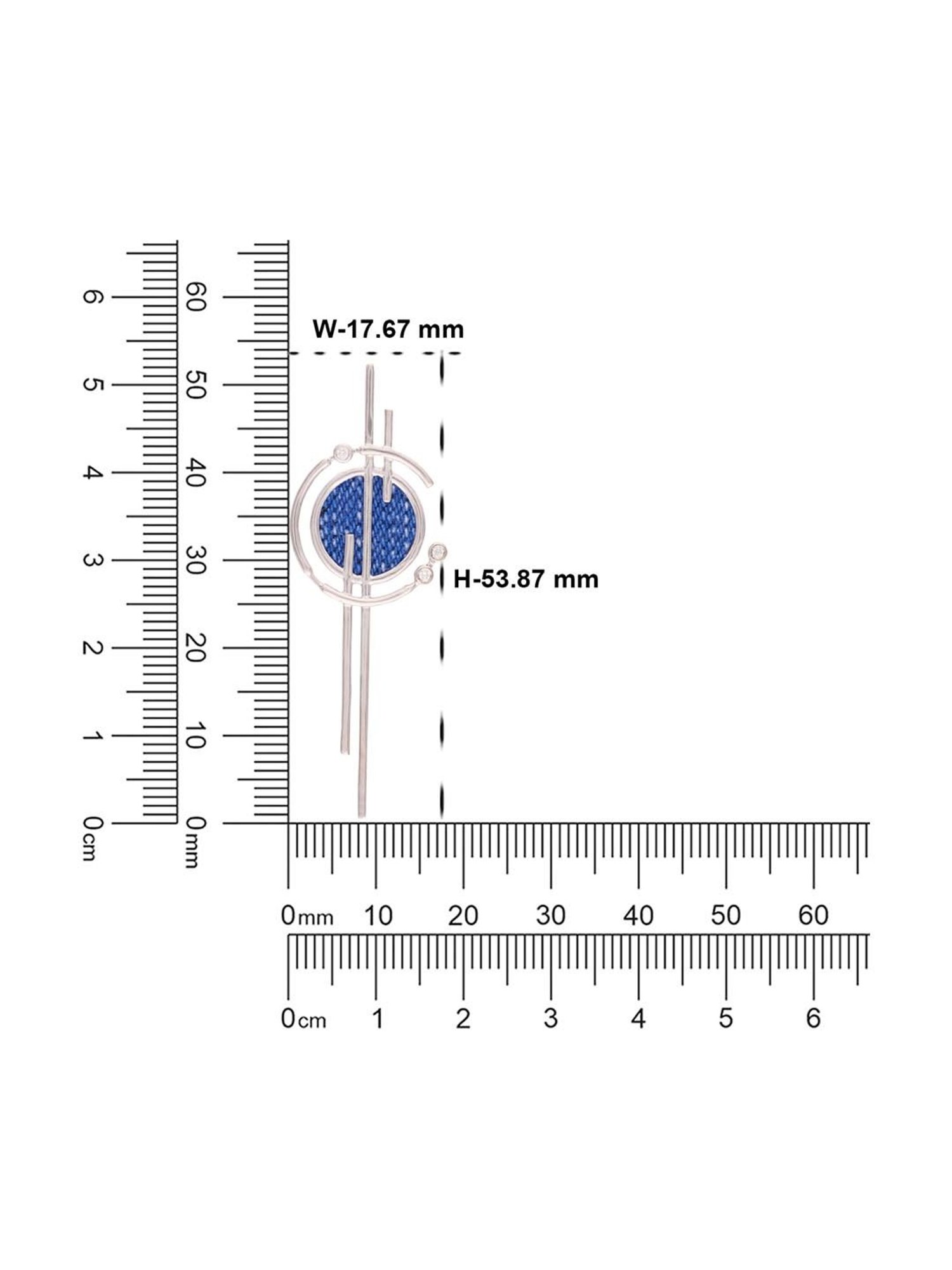 CKC 18k Gold & Diamond Earrings for Women