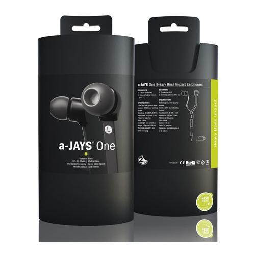 Jays Of Sweden T00073 A-Jays Two In-Ear Noise-Isolating Earphones