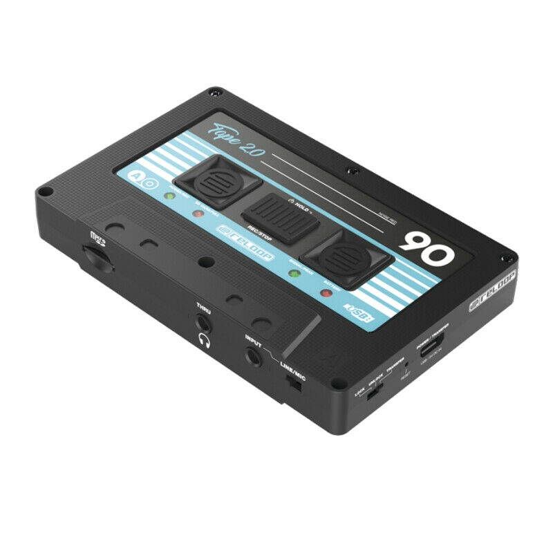 Reloop Tape 2 Stereo-Input microSD Card Portable Mixtape Recorder