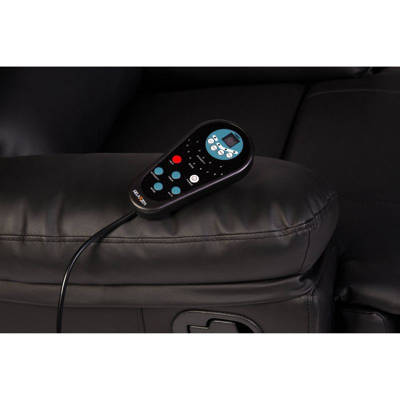 Reynolds Massage Recliner Black - Relaxzen