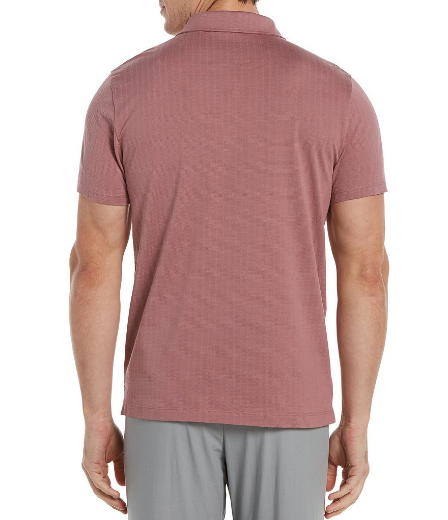 Perry Ellis Open Collar Short-Sleeve Polo Shirt