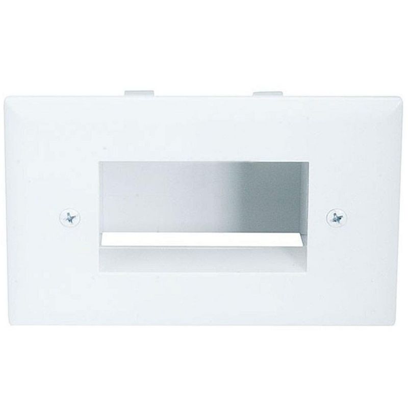 Franklin Brass Classic Beadboard Double Duplex Wall Plate White
