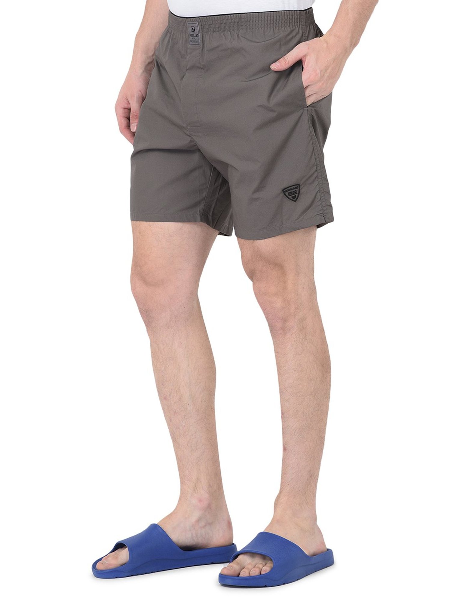 Woodland Dark Grey Nightwear Shorts